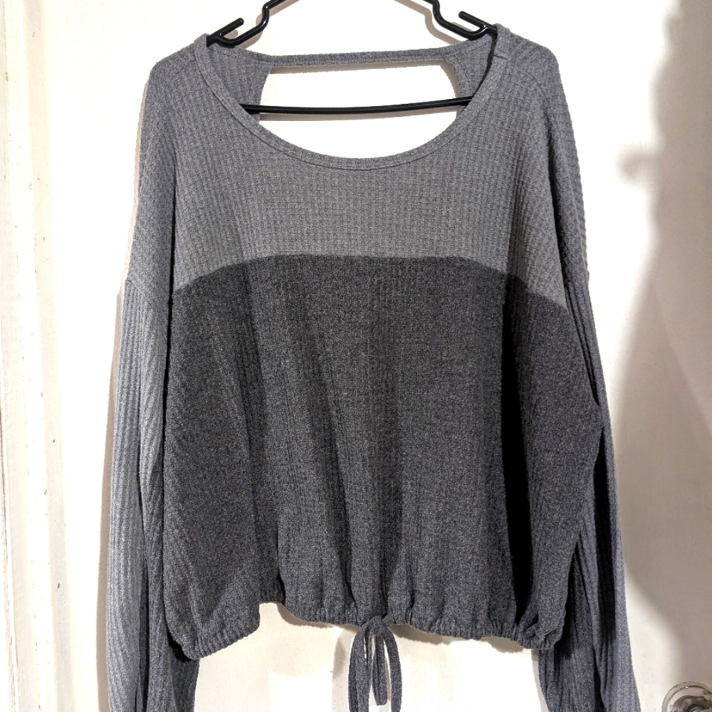 Hollister Grey Sweater XL